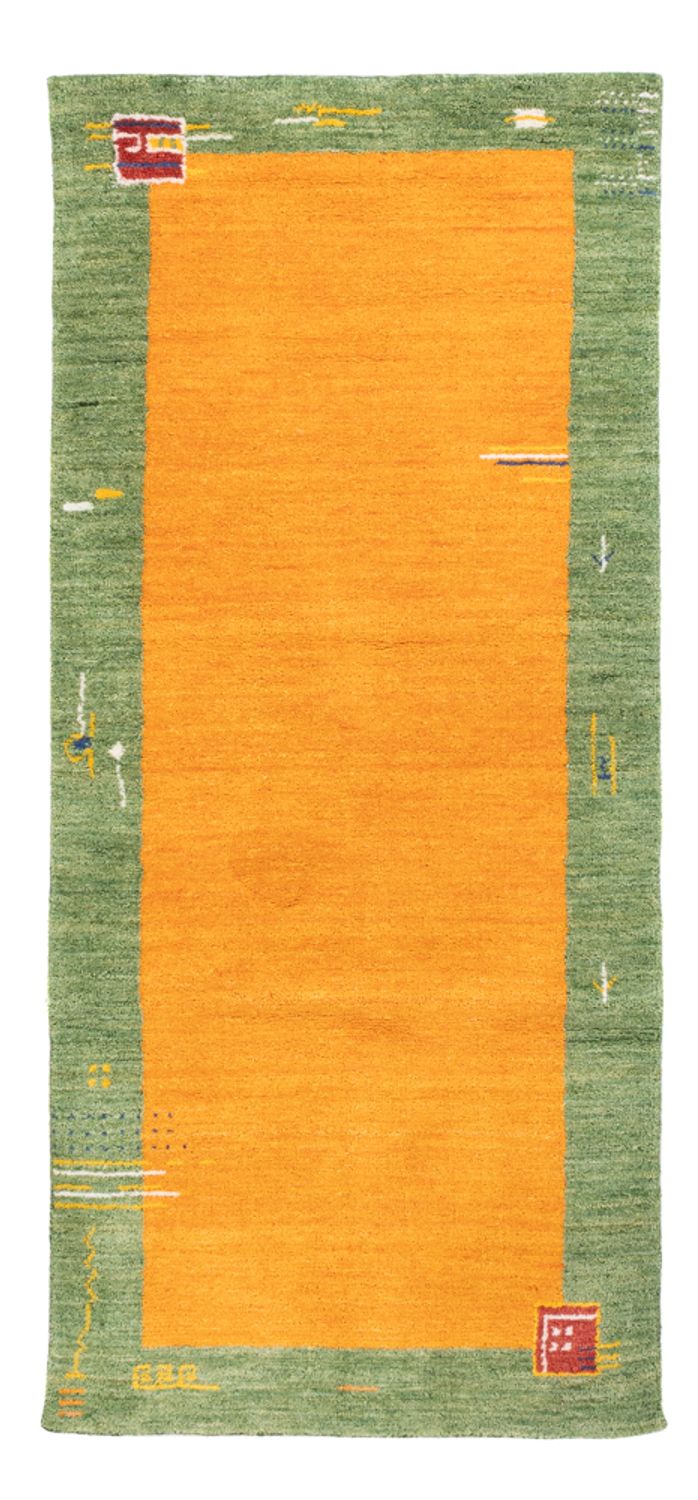 ギャベ・ルーム 絨毯 200x80cm - ウールラグ