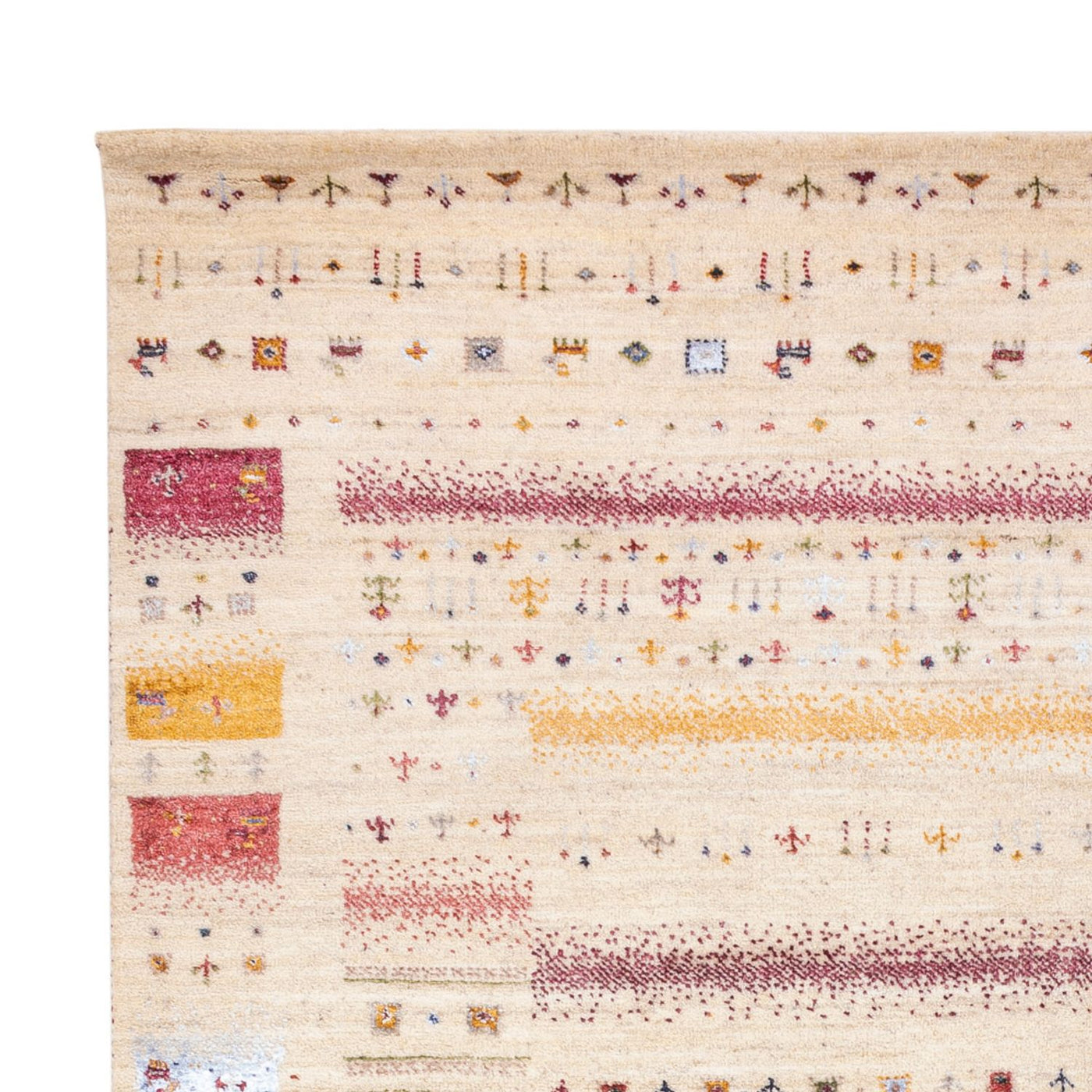 インド ロリバフト 絨毯 245x174cm - ウールラグ