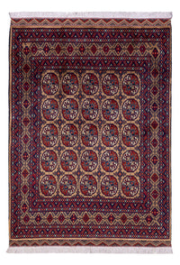 アフガン絨毯 195x148cm - オリエンタル絨毯 – product image