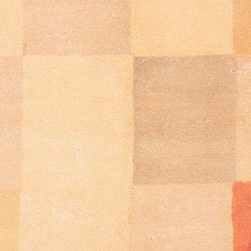 インド ギャベ 絨毯 190x130cm - ウールラグ