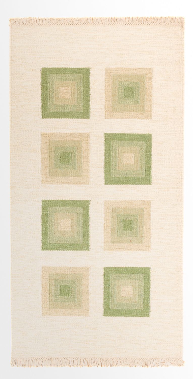 キリム モダン 絨毯 160x90cm - ウールラグ