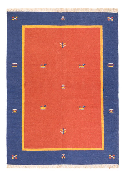 キリム モダン 絨毯 140x200cm - ウールラグ