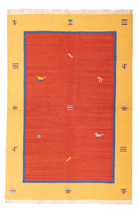 キリム モダン 絨毯 200x140cm - ウールラグ – product image
