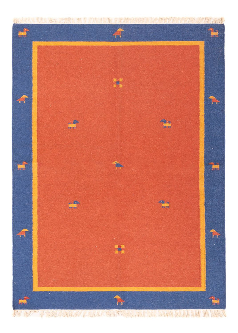 キリム モダン 絨毯 200x140cm - ウールラグ