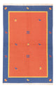 キリム モダン 絨毯 200x140cm - ウールラグ