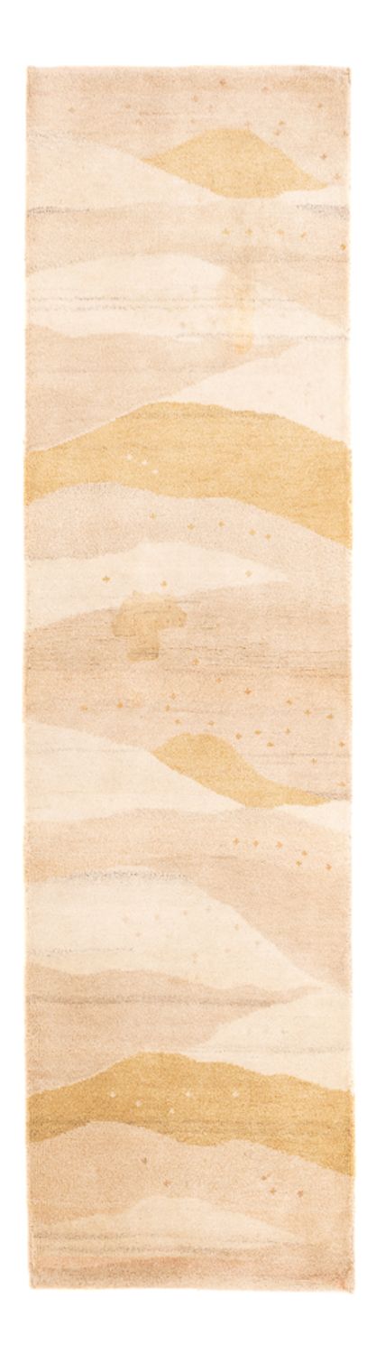 インド ギャベ 絨毯 234x75cm - ウールラグ