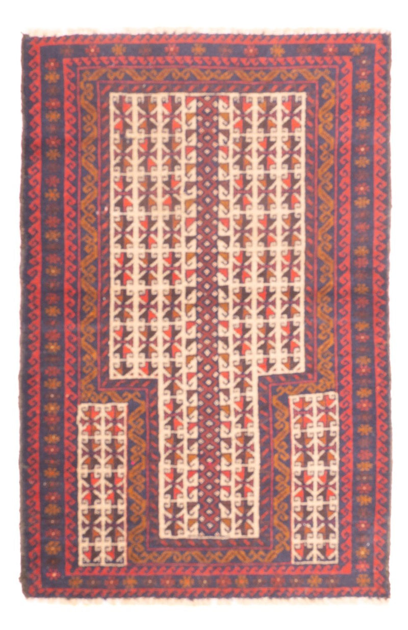 バルーチ絨毯 128x82cm - オリエンタル絨毯