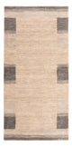 インド ギャベ 絨毯 140x70cm - ウールラグ