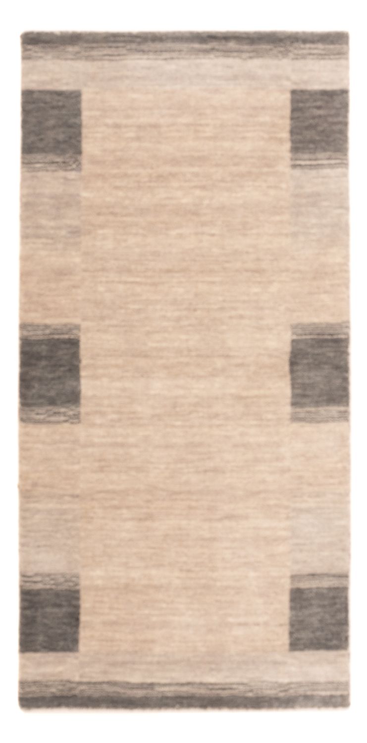 インド ギャベ 絨毯 140x70cm - ウールラグ