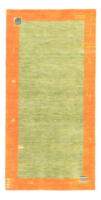 インド ギャベ 絨毯 70x140cm - ウールラグ