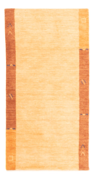 インド ギャベ 絨毯 70x140cm - ウールラグ