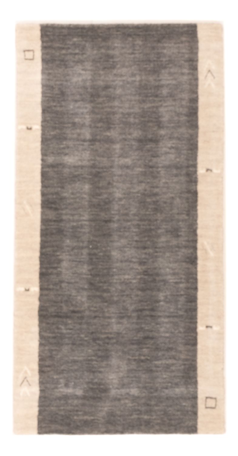 インド ギャベ 絨毯 140x70cm - ウールラグ