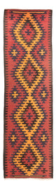 キリム オールド／アンティーク 絨毯 423x140cm
