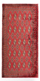 トルカマン絨毯 130x60cm - ペルシャ絨毯