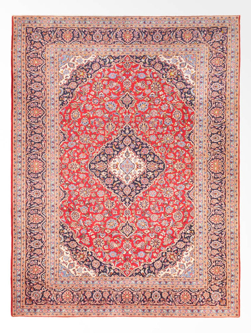 カシャーン 絨毯 355x265cm - ペルシャ絨毯
