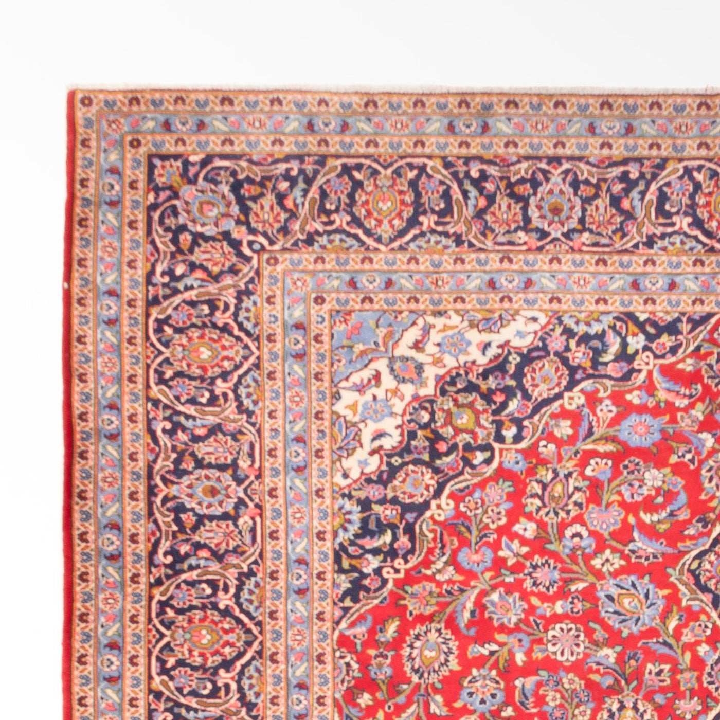 カシャーン 絨毯 355x265cm - ペルシャ絨毯
