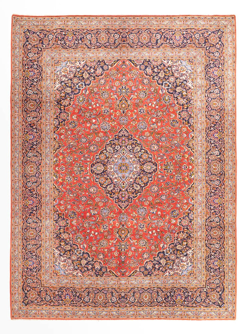 カシャーン 絨毯 385x305cm - ペルシャ絨毯
