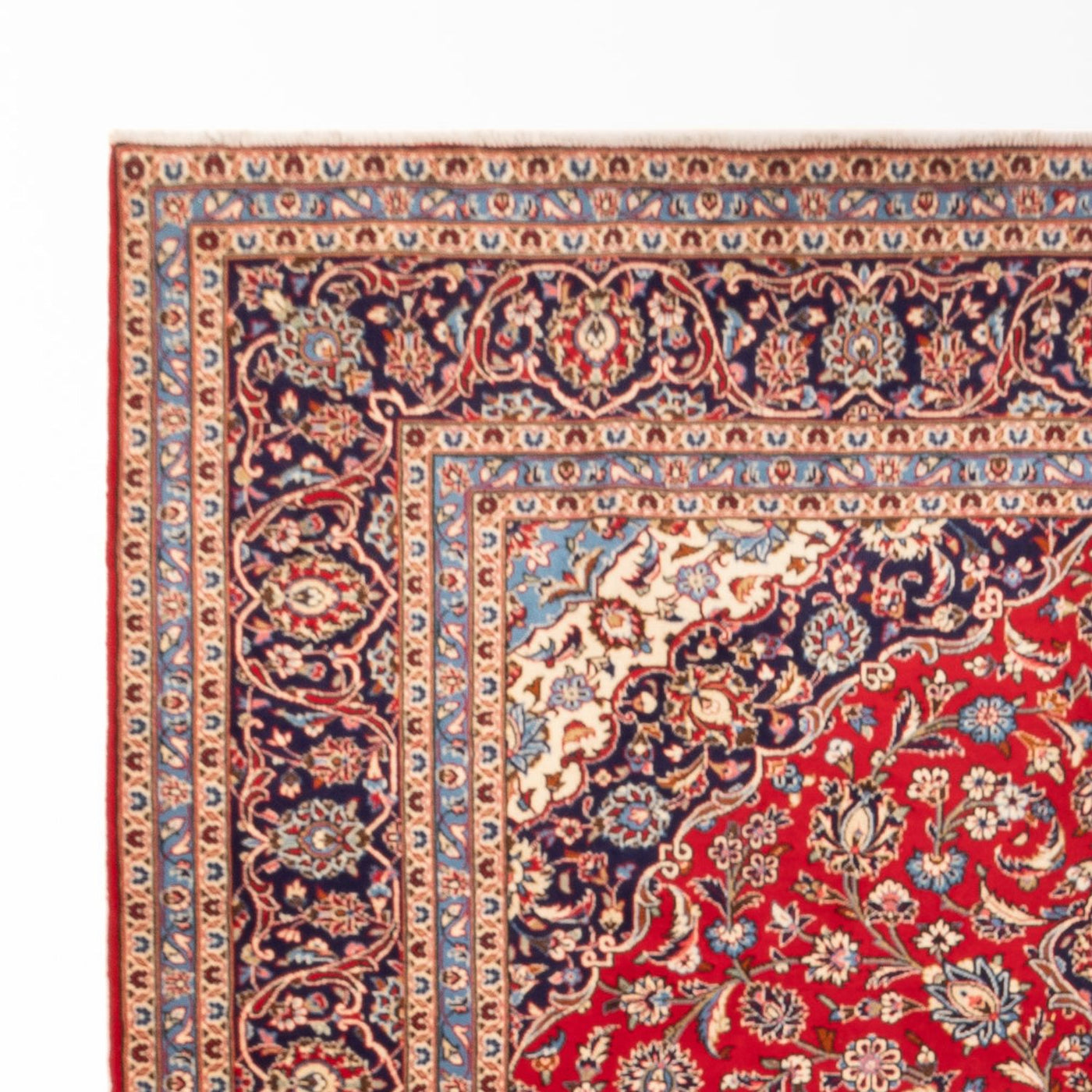 カシャーン 絨毯 355x255cm - ペルシャ絨毯