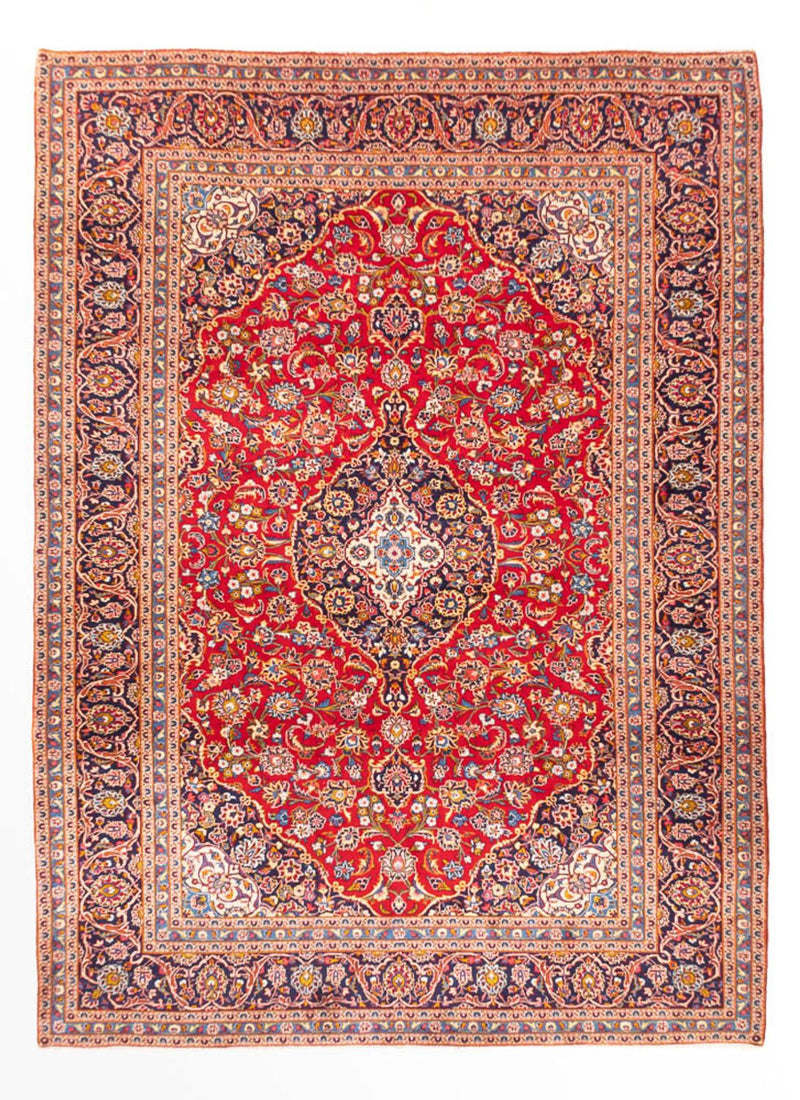 カシャーン 絨毯 357x255cm - ペルシャ絨毯