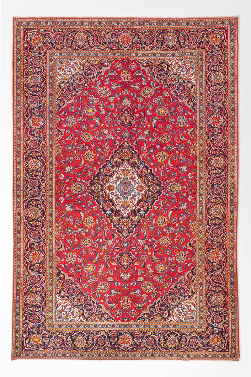 カシャーン 絨毯 300x218cm - ペルシャ絨毯