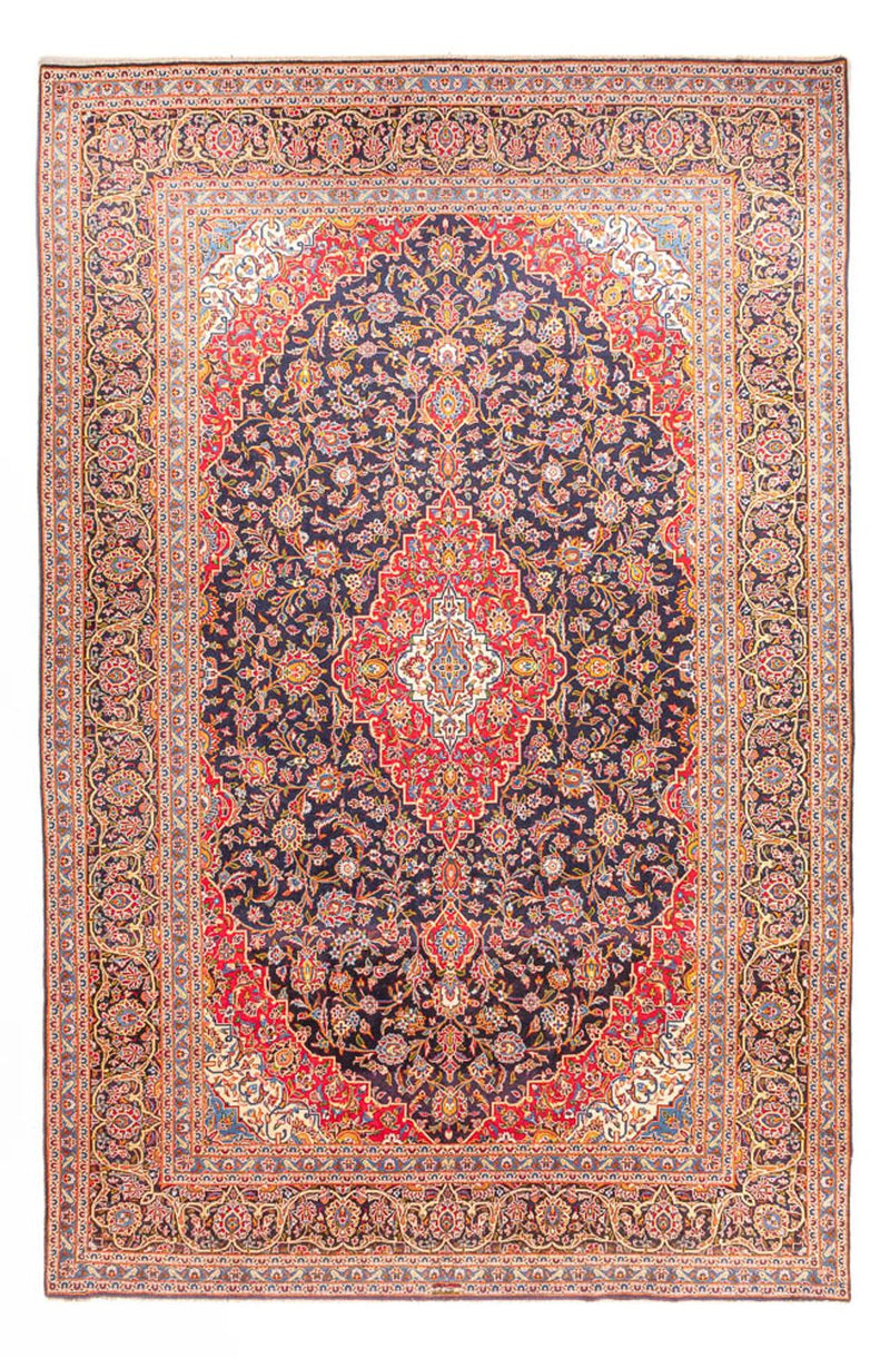 カシャーン 絨毯 445x310cm - ペルシャ絨毯