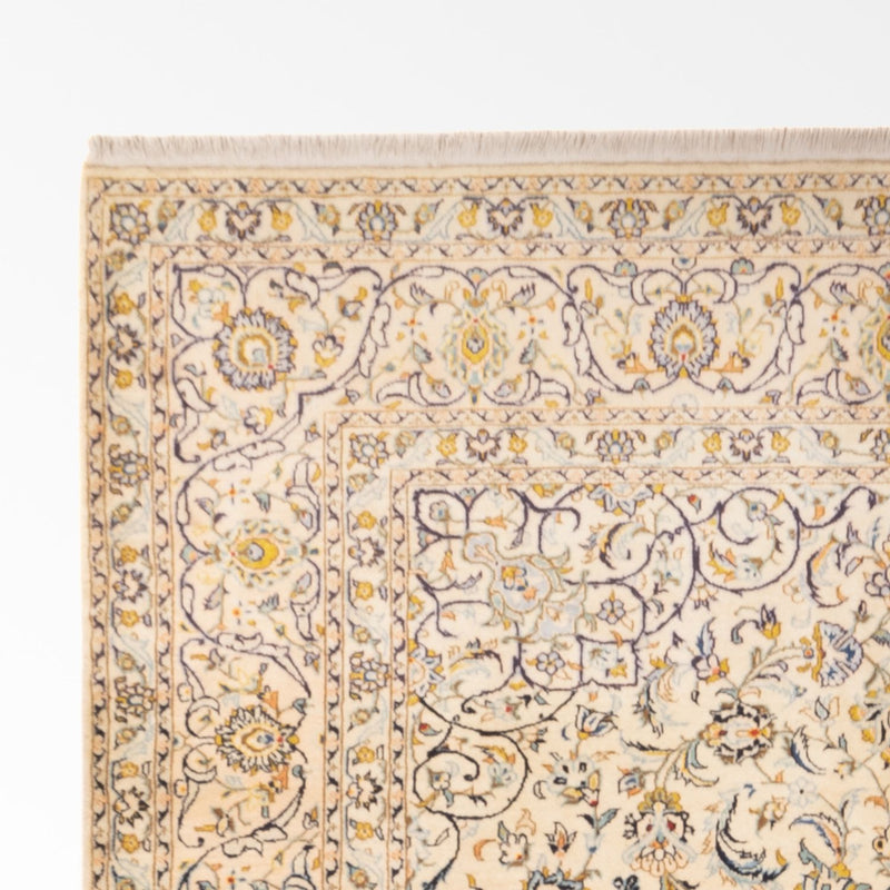 カシャーン 絨毯 345x220cm - ペルシャ絨毯