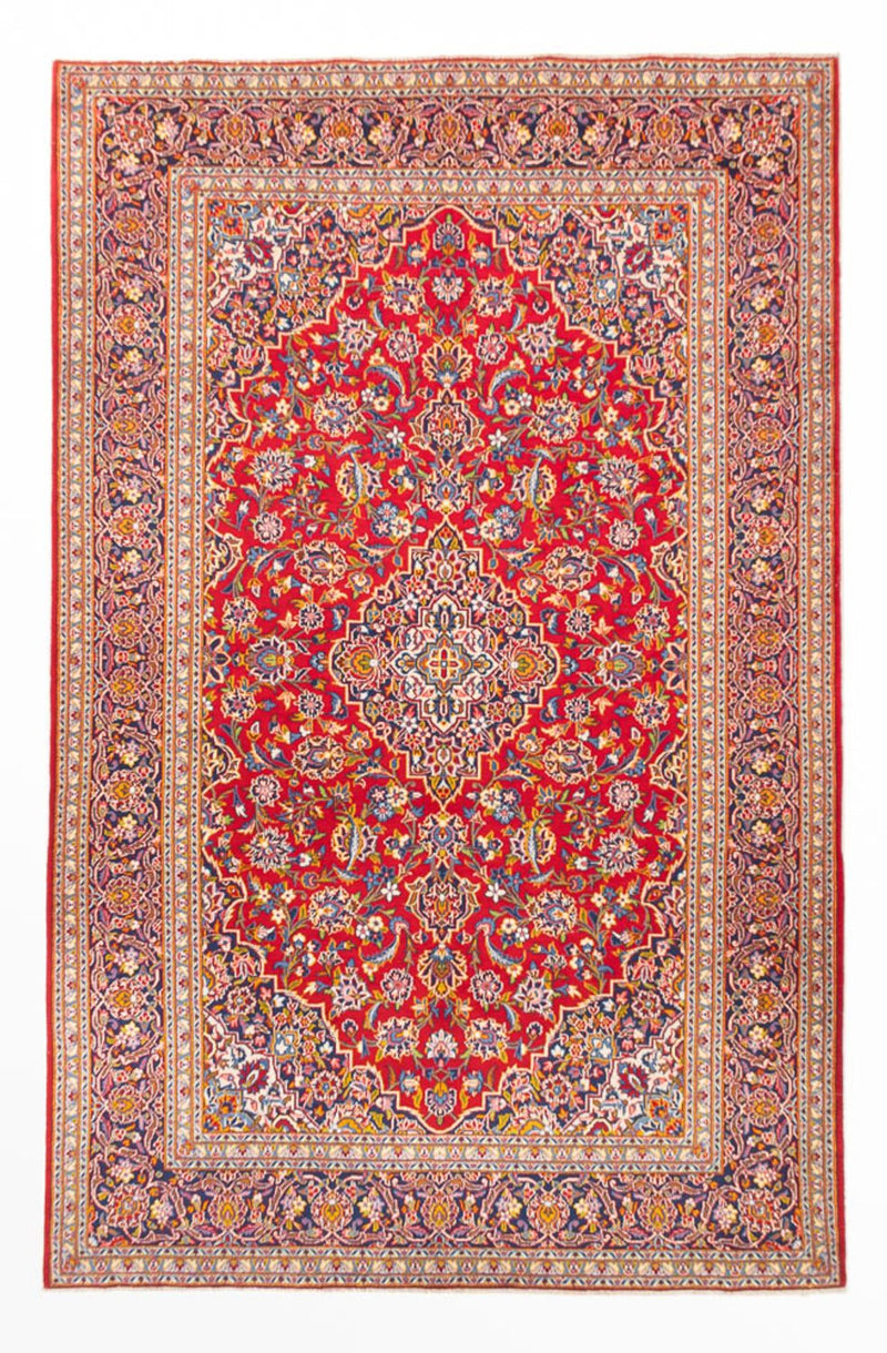 カシャーン 絨毯 345x227cm - ペルシャ絨毯