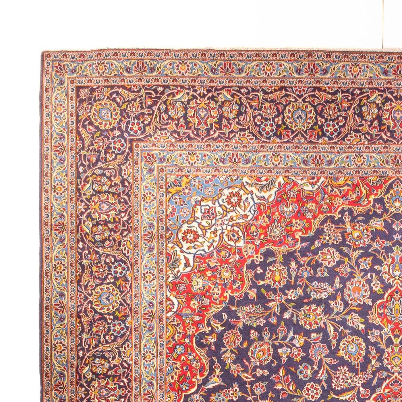 カシャーン 絨毯 395x300cm - ペルシャ絨毯