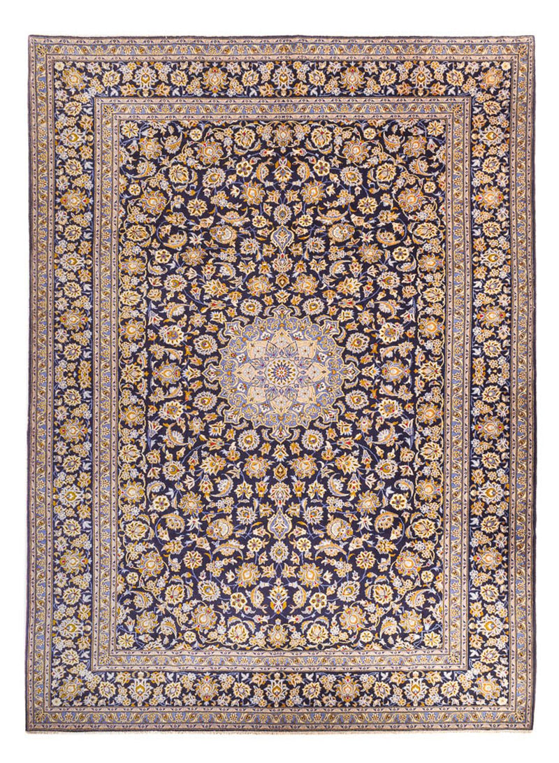 カシャーン 絨毯 420x318cm - ペルシャ絨毯