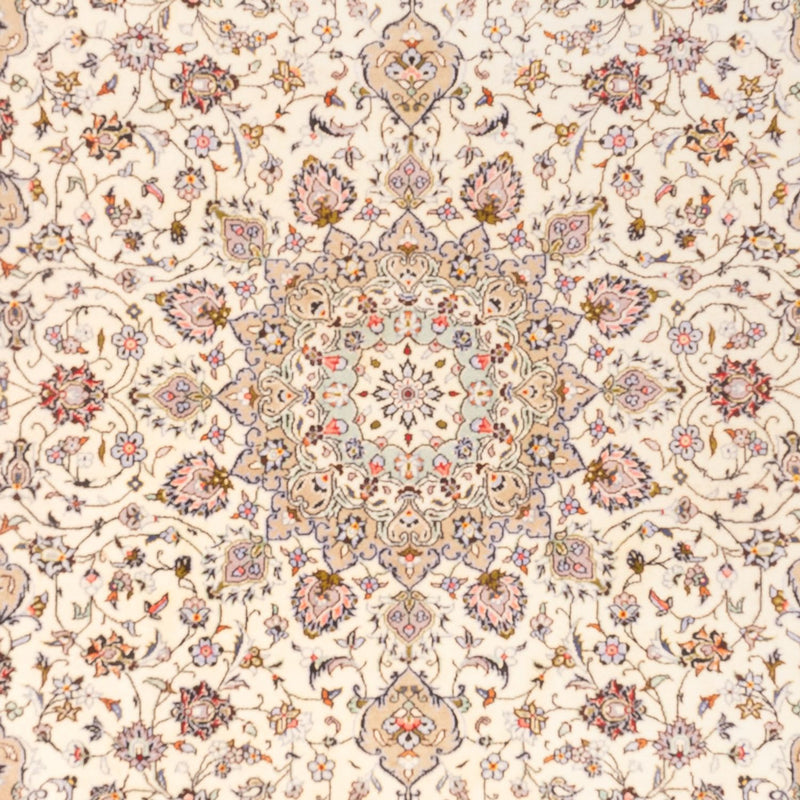 カシャーン 絨毯 351x245cm - ペルシャ絨毯
