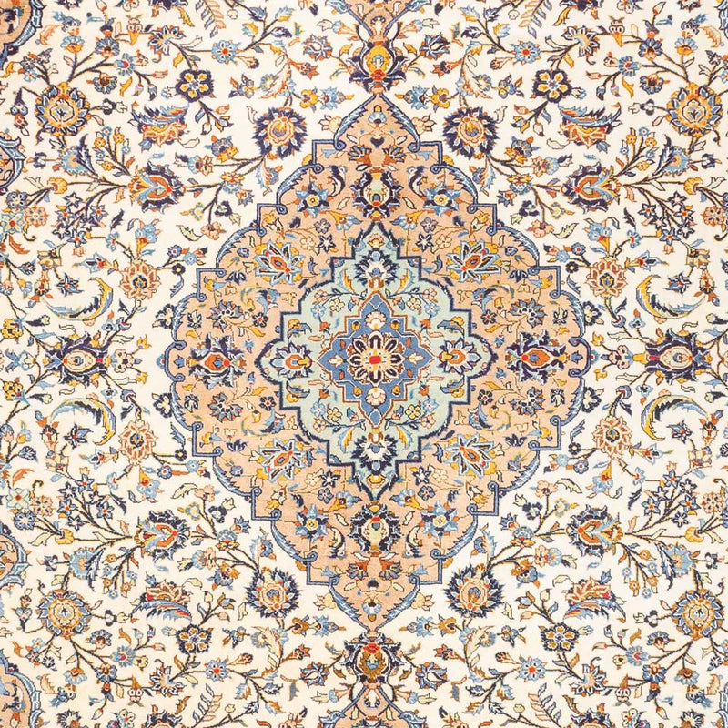 カシャーン 絨毯 405x302cm - ペルシャ絨毯