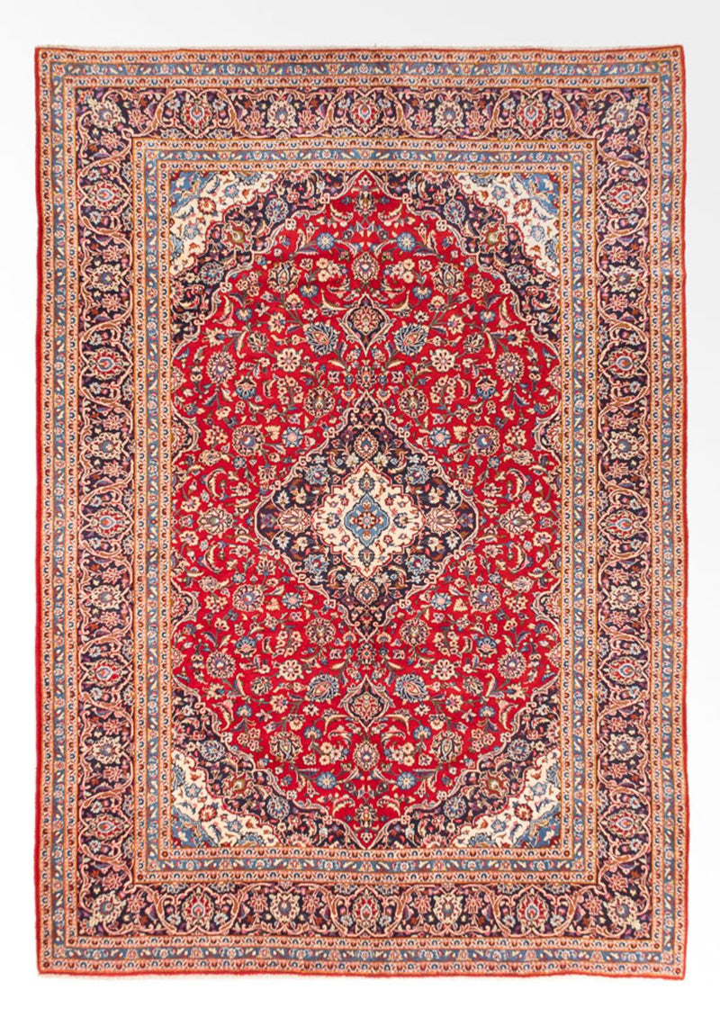 カシャーン 絨毯 350x250cm - ペルシャ絨毯