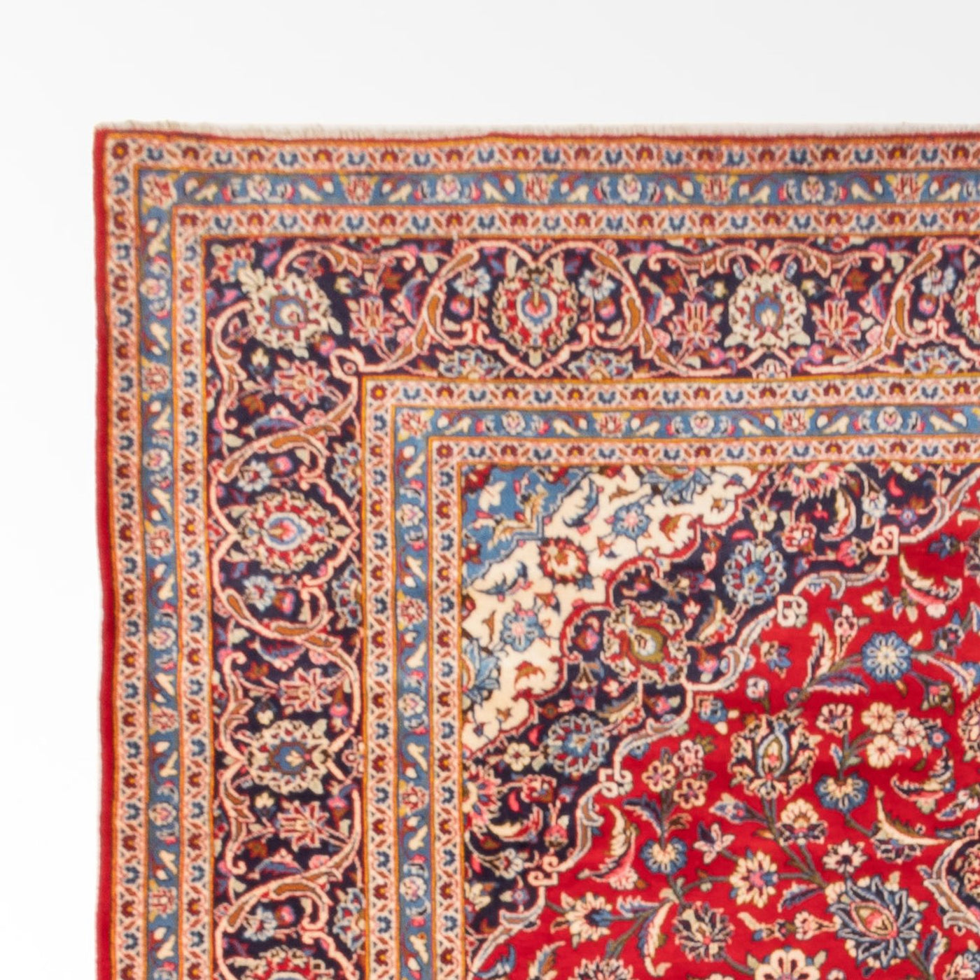 カシャーン 絨毯 350x250cm - ペルシャ絨毯