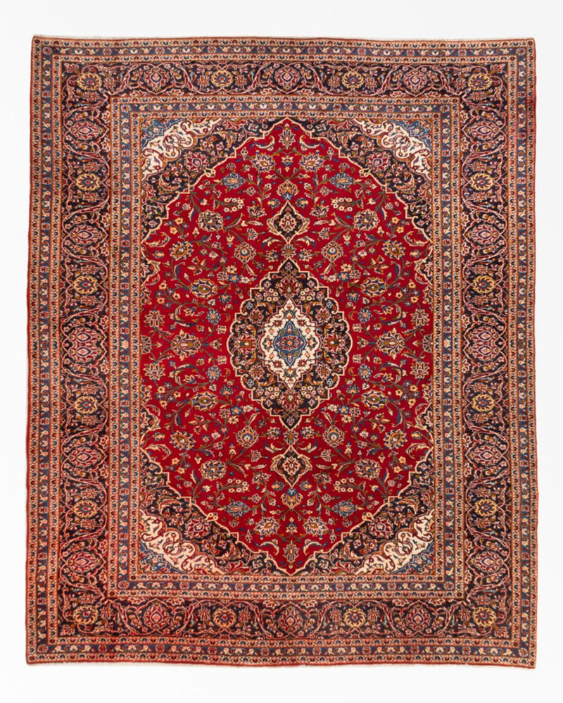 カシャーン 絨毯 335x260cm - ペルシャ絨毯
