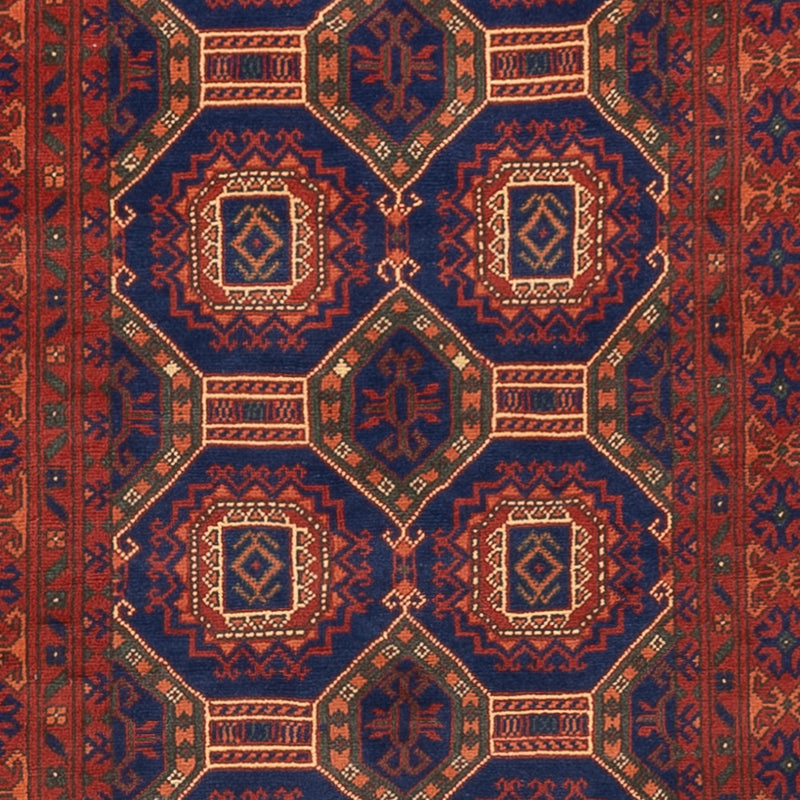 アフガン絨毯 394x80cm - オリエンタル絨毯