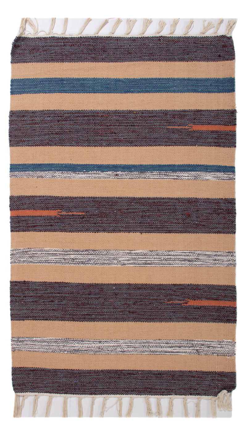 キリム モダン 絨毯 90x60cm