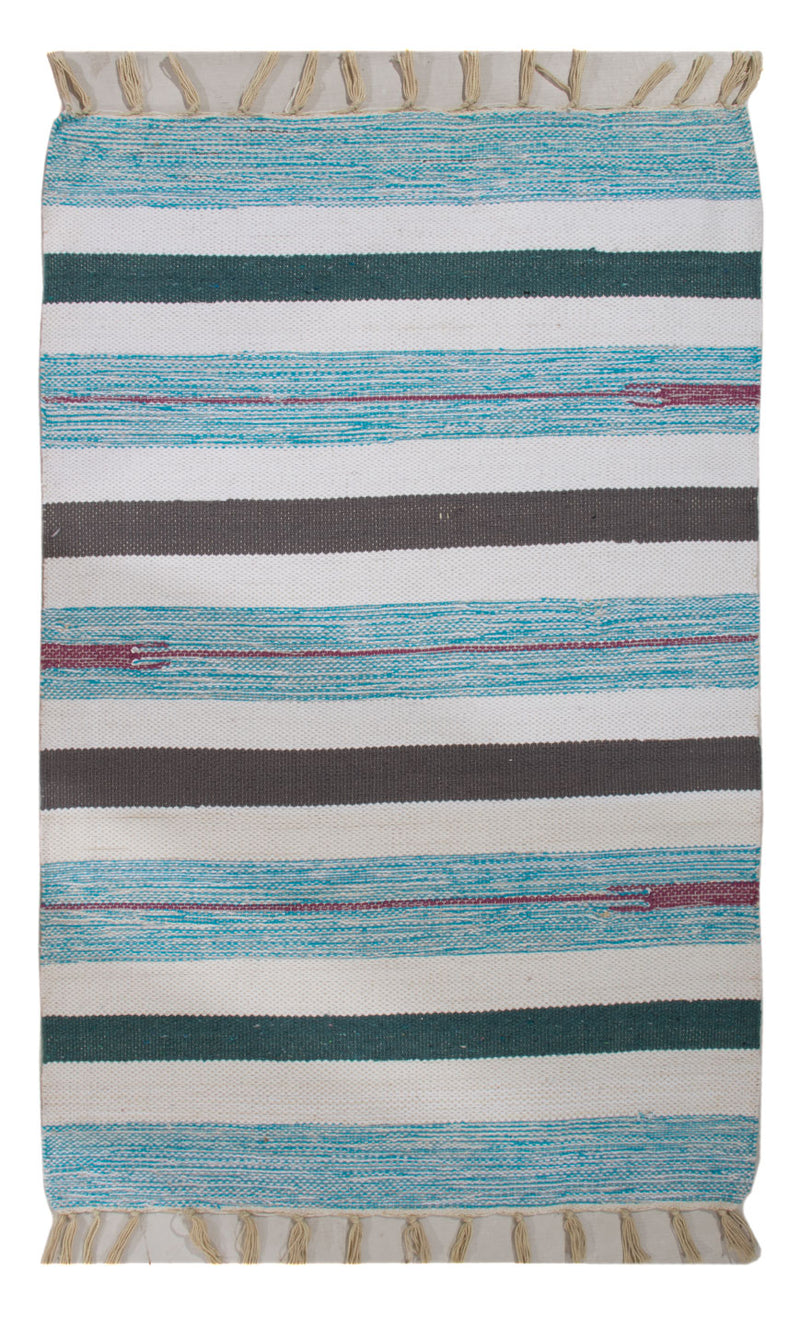 キリム モダン 絨毯 90x60cm