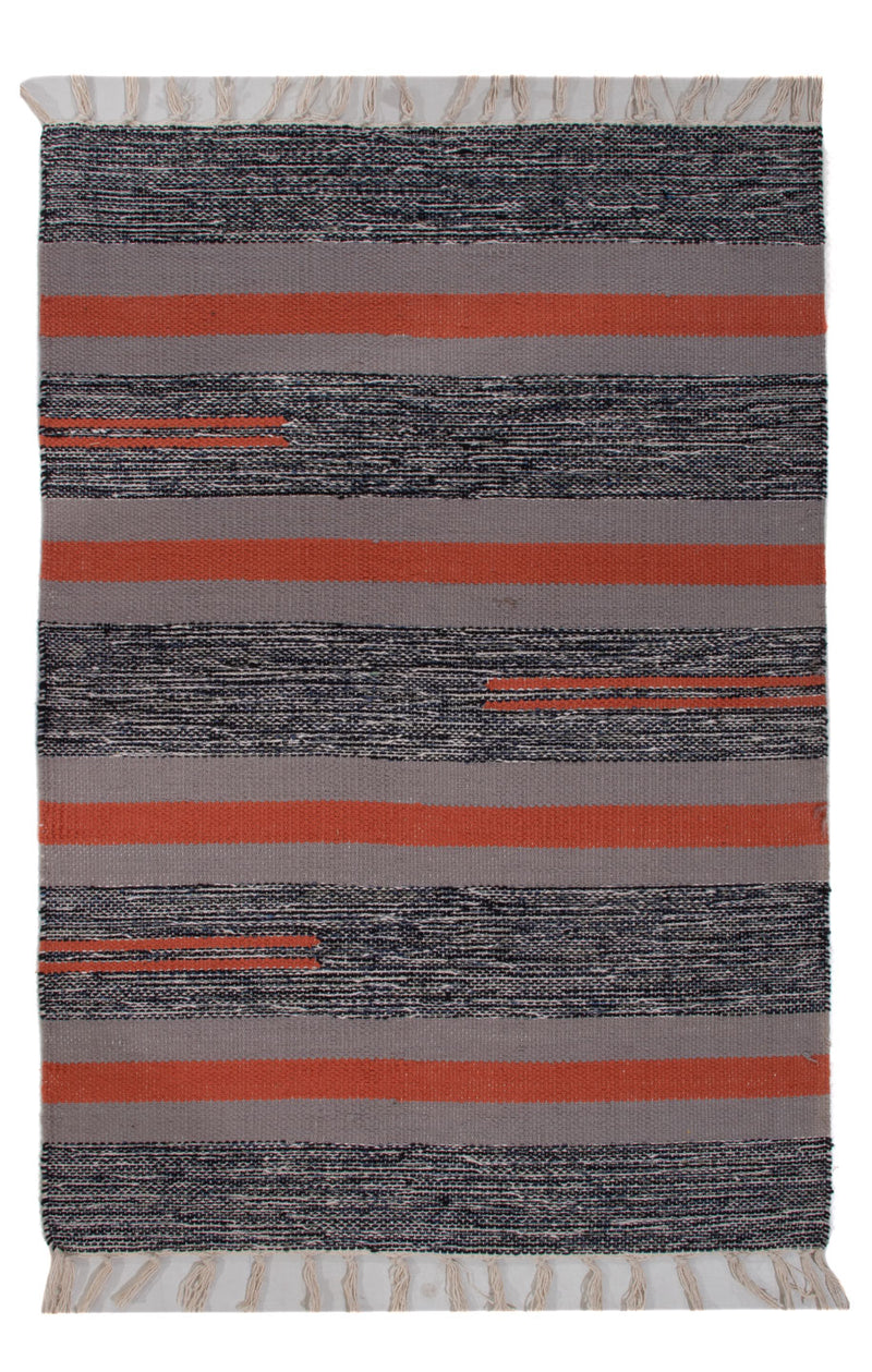 キリム モダン 絨毯 90x60cm