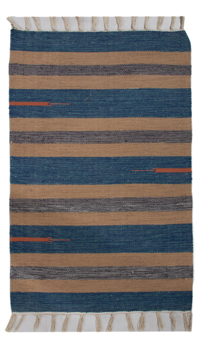 キリム モダン 絨毯 60x90cm