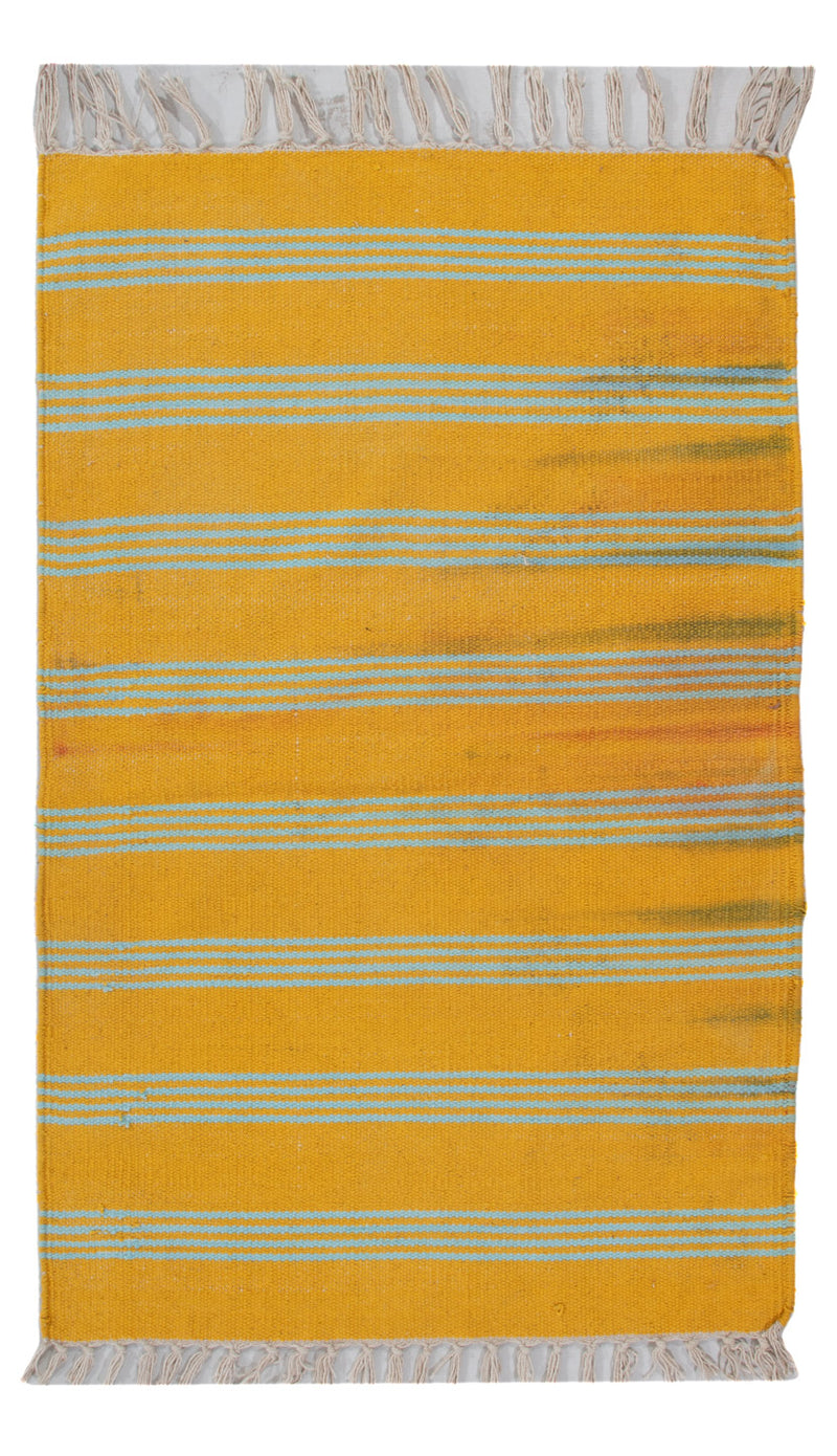 キリム モダン 絨毯 90x60cm