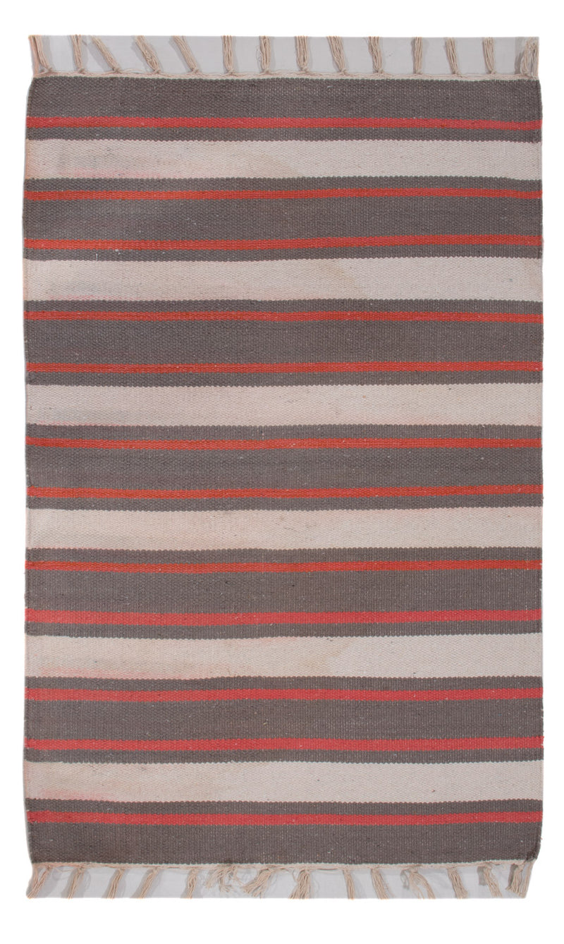 キリム モダン 絨毯 90x60cm