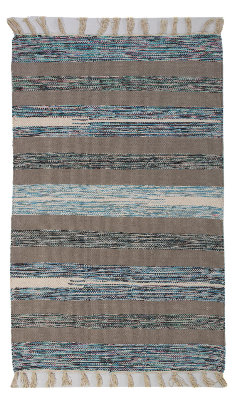 キリム モダン 絨毯 90x60cm