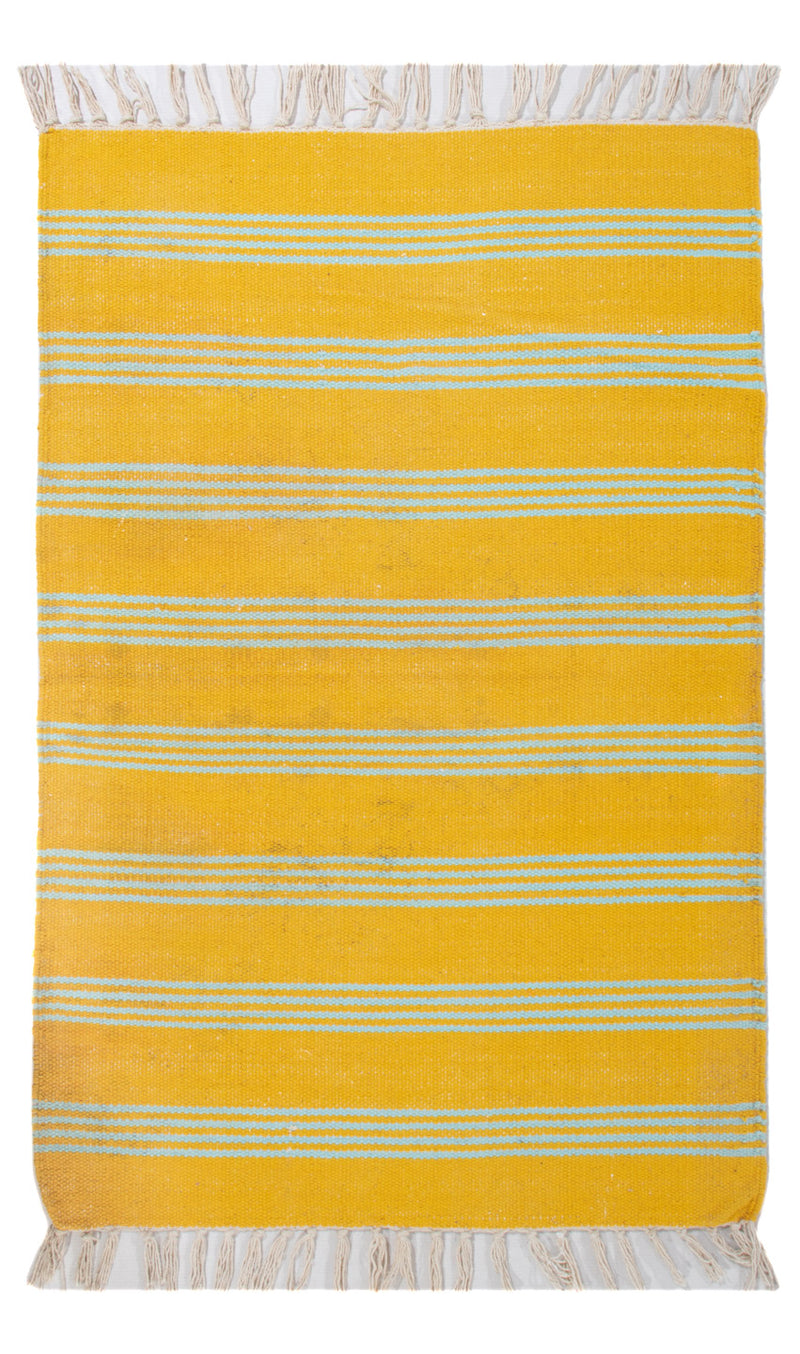 キリム モダン 絨毯 90x60cm