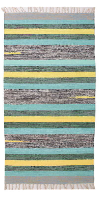 キリム モダン 絨毯 70x150cm