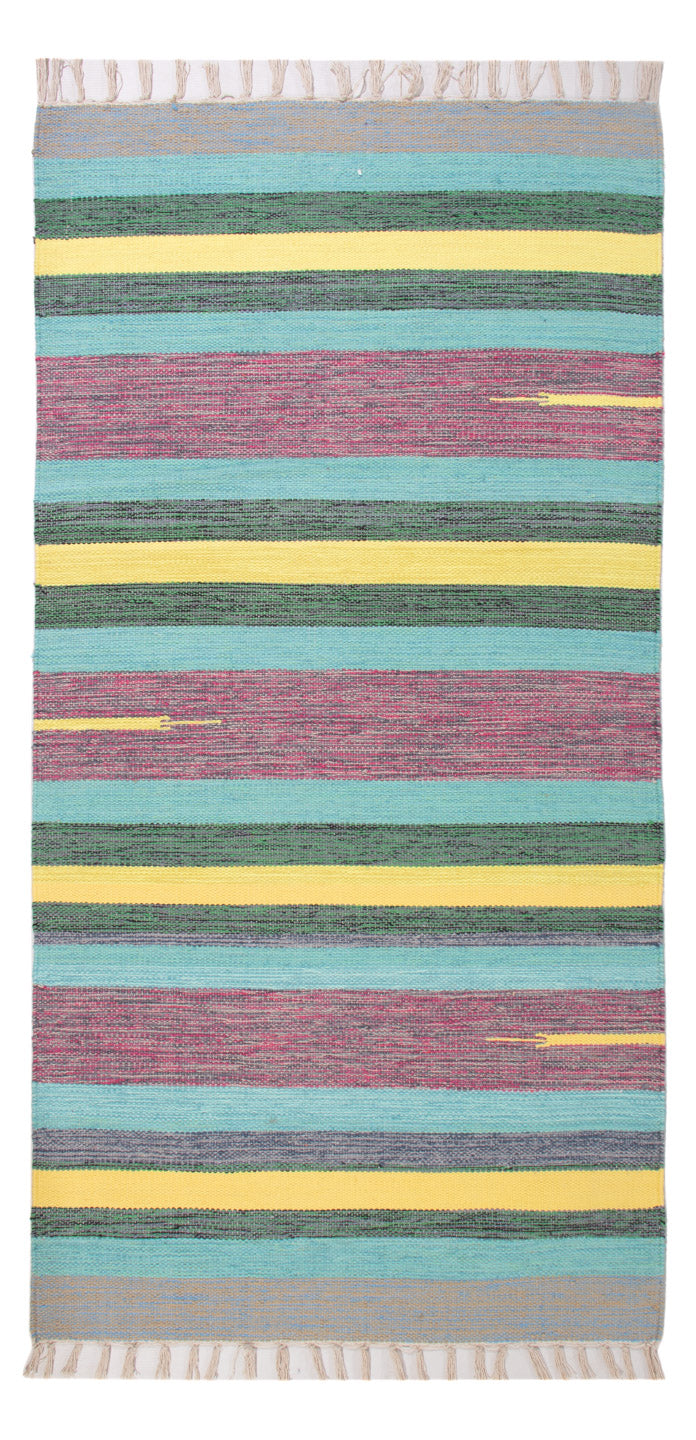 キリム モダン 絨毯 150x70cm