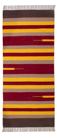 キリム モダン 絨毯 150x70cm – product image