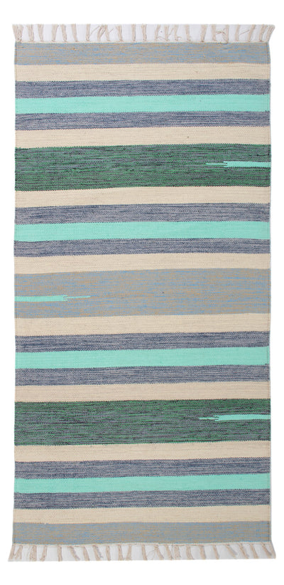 キリム モダン 絨毯 70x150cm
