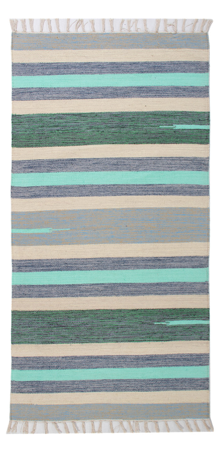 キリム モダン 絨毯 150x70cm