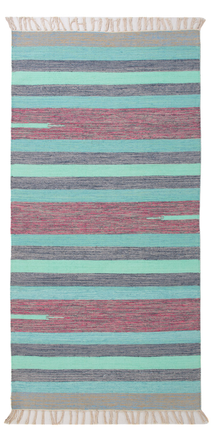 キリム モダン 絨毯 150x70cm