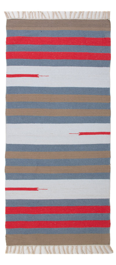 キリム モダン 絨毯 70x150cm